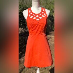 🦋 Guess Vibrant Orange Dress